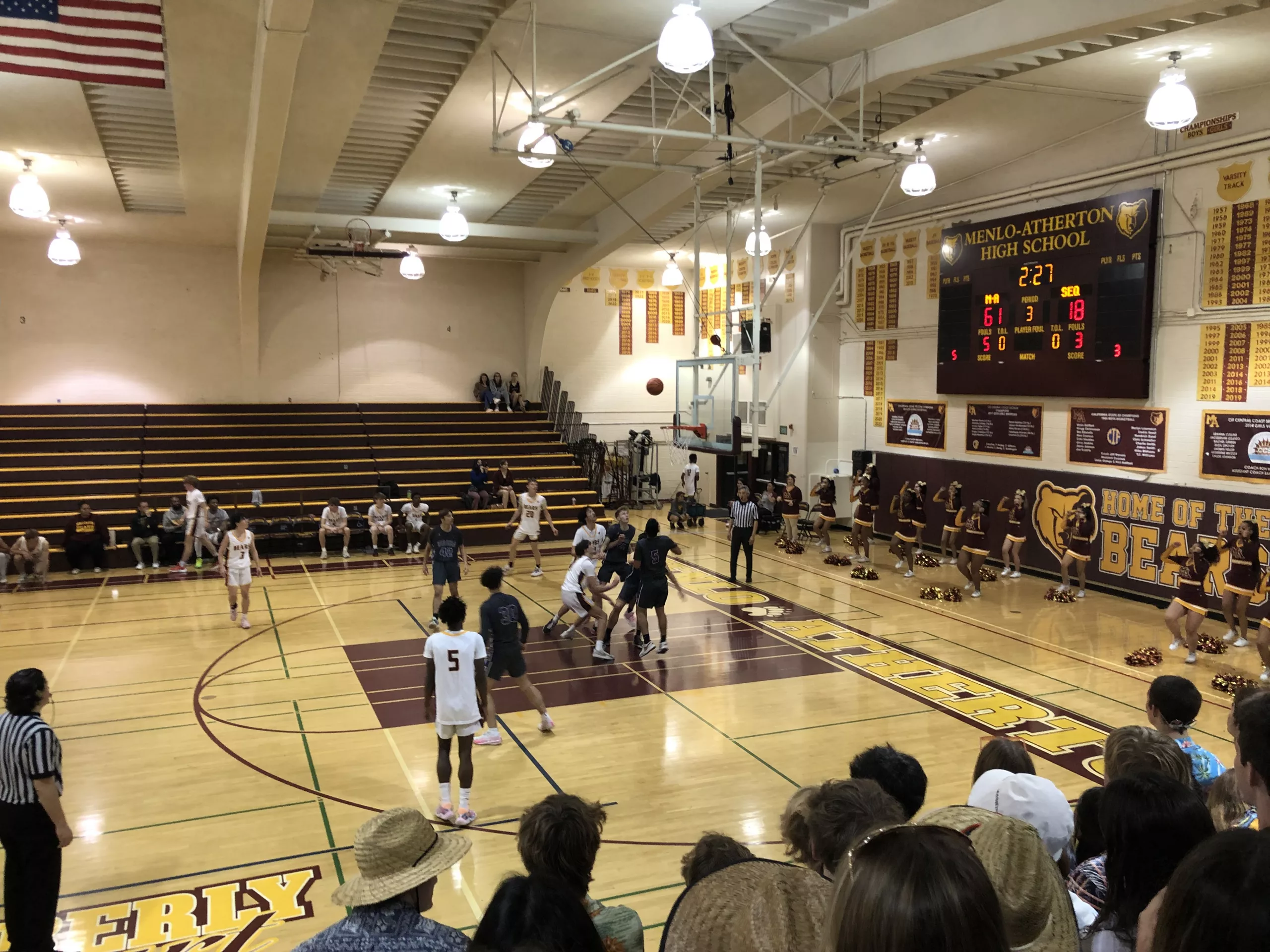 Boys’ Basketball Runs Rampant in Sequoia Rout