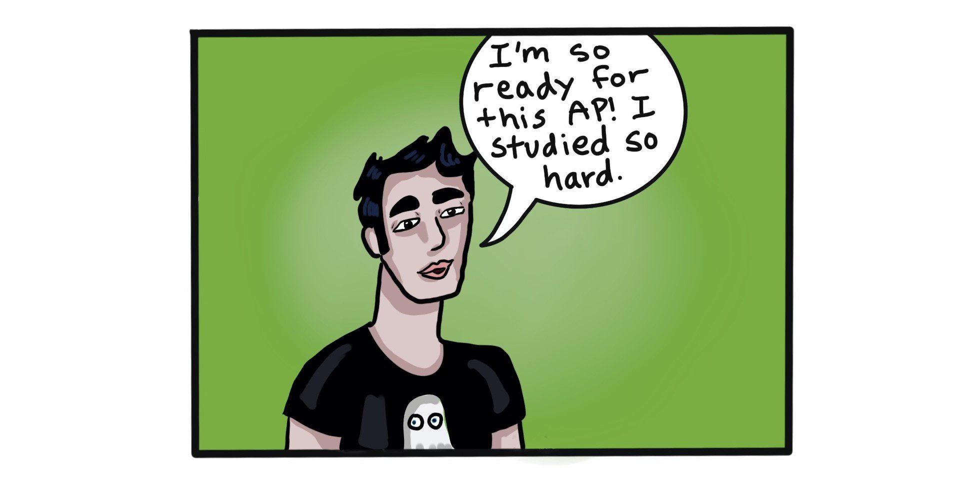 Comic: AP Test Zombie - M-A Chronicle