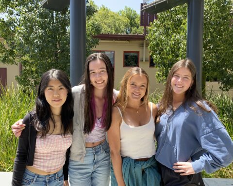 2022-23 editors-in-chief pose for a photo.