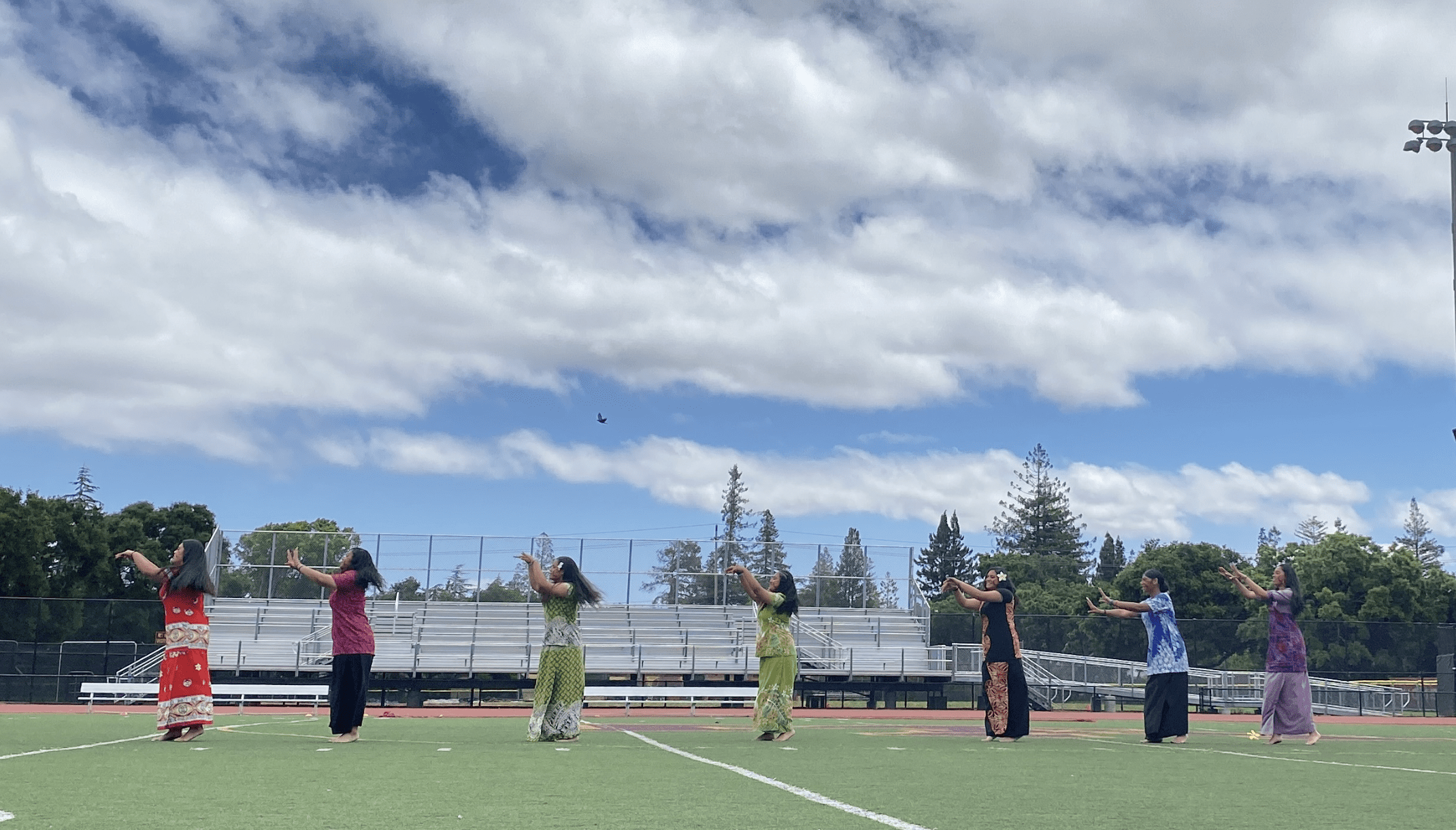 The Pacific Islanders Club performs a set of traditional dances.