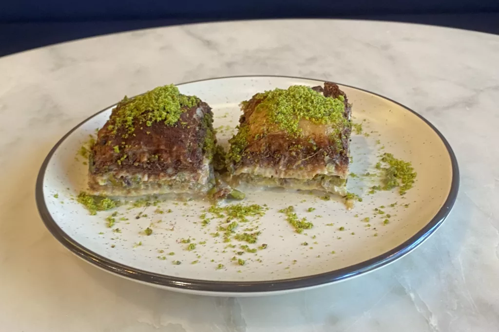 Baklava from Oklava Cafe