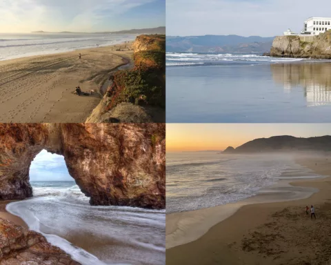 Photos of the best beaches in the Bay Area