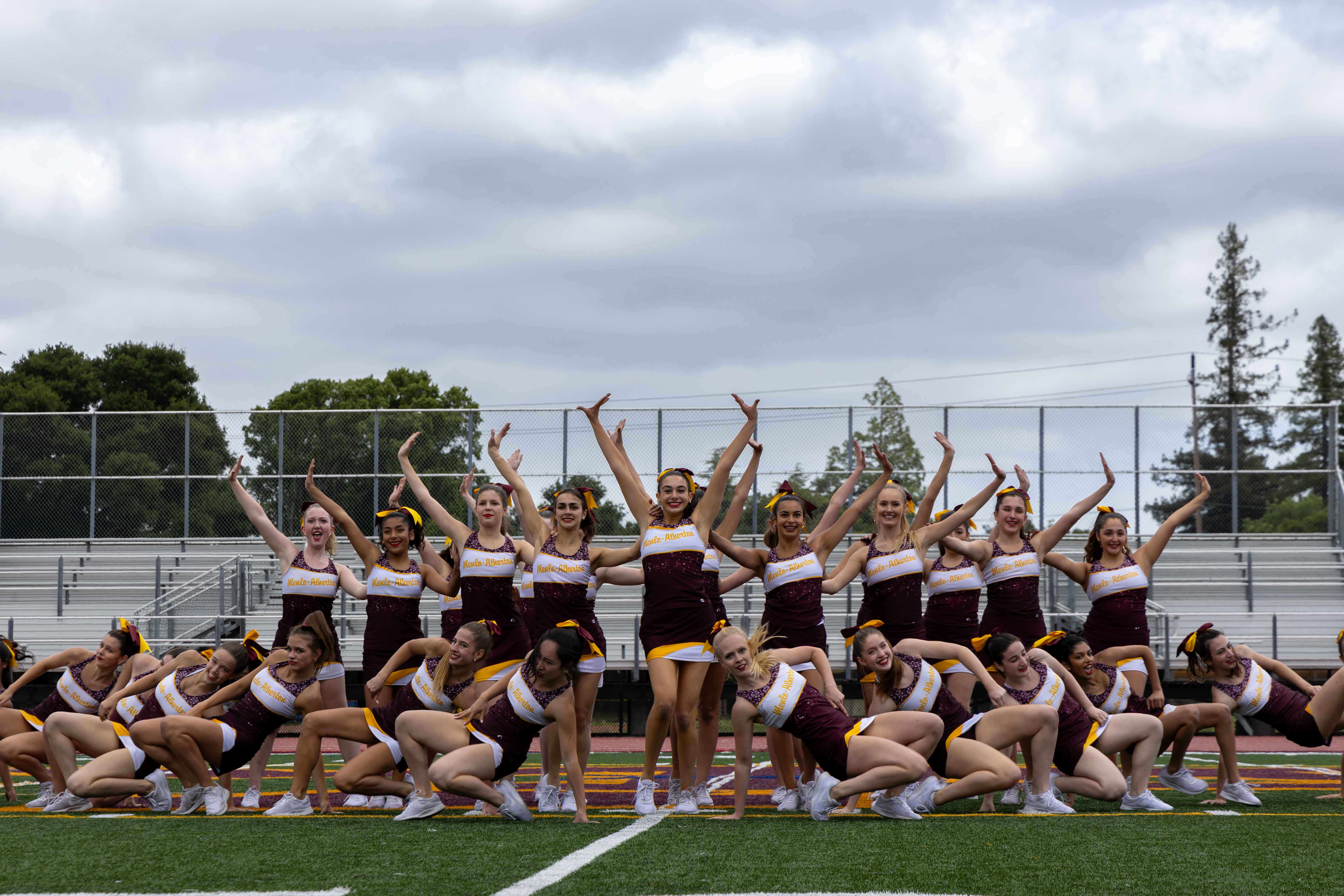 M-A Dance team stuns with synchronized dance moves.