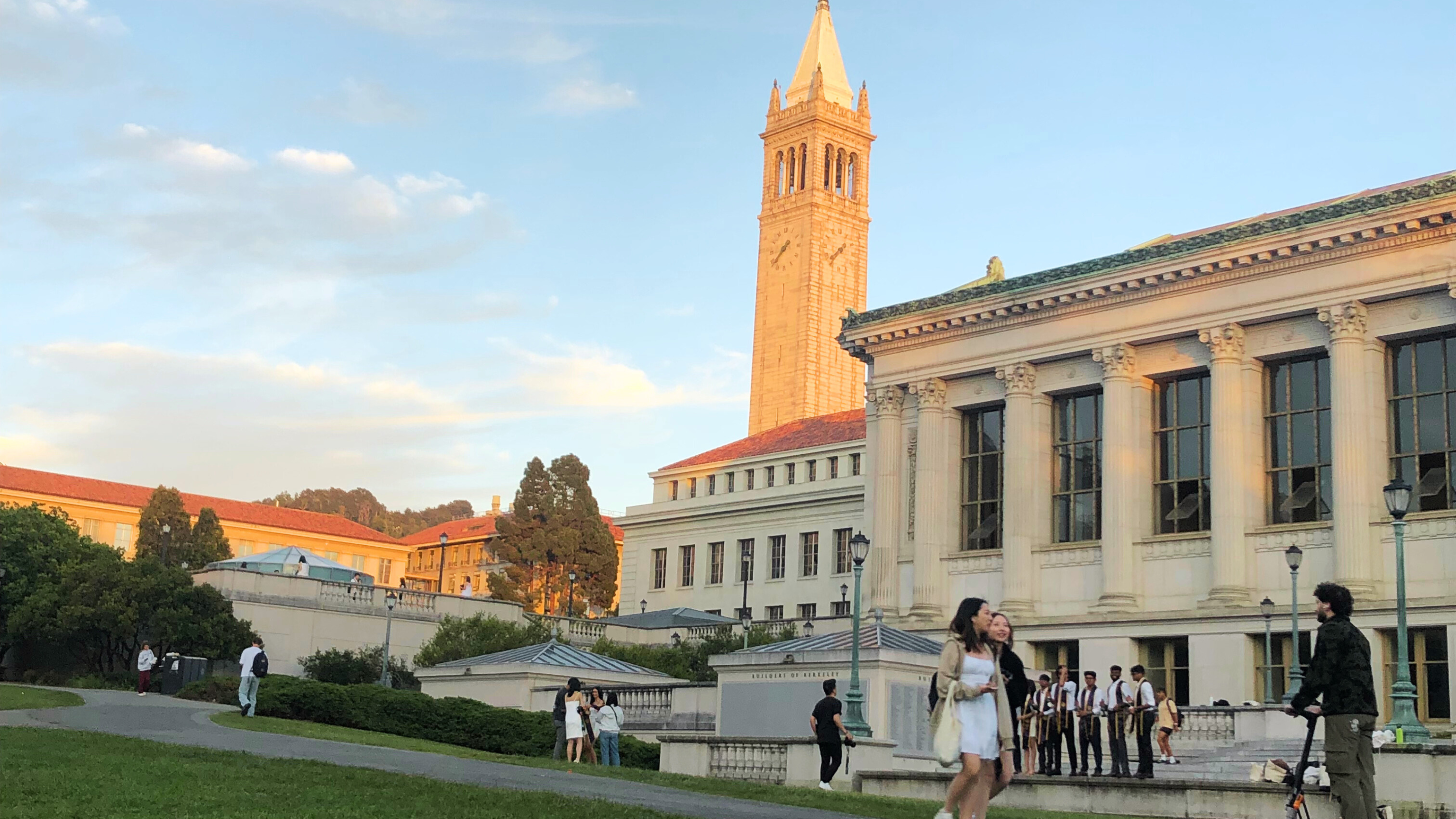 Campanile tower at UC Berkeley.
