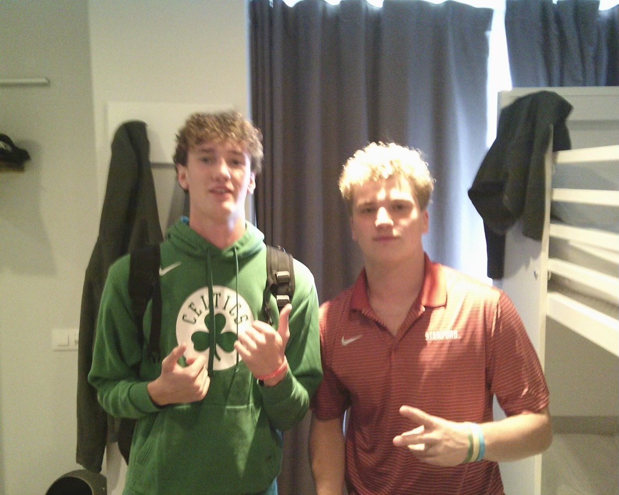 Dylan and Casey Watkins.