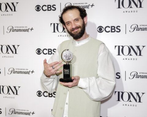 Will Brill at Tony Awards.