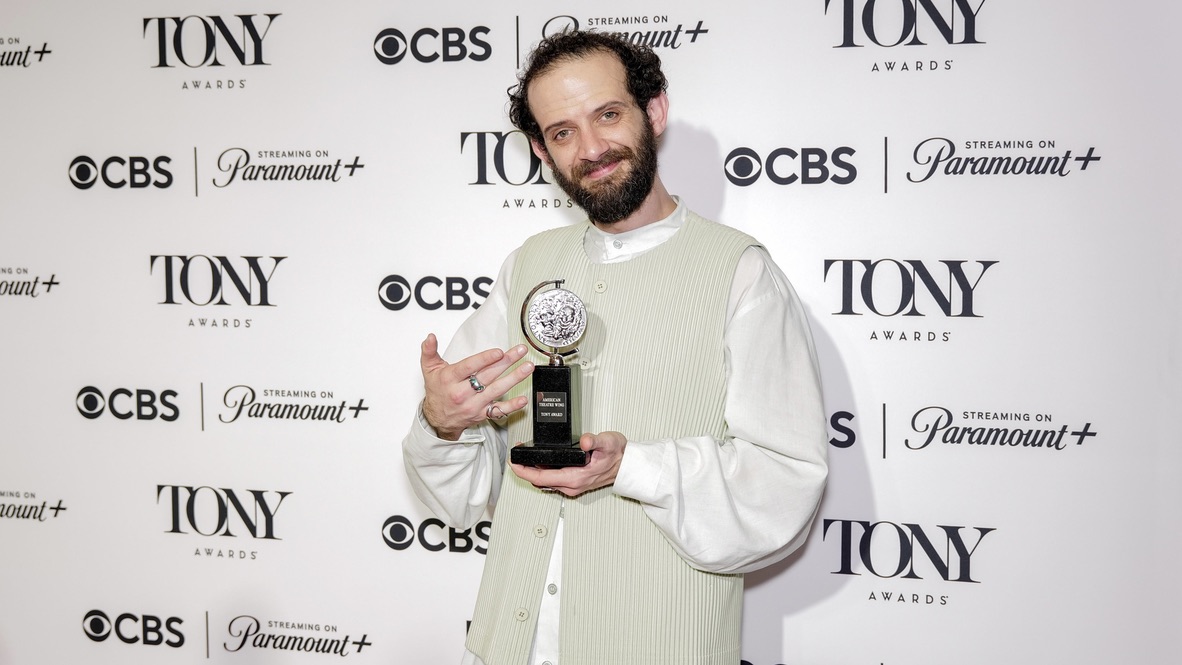 Will Brill at Tony Awards.