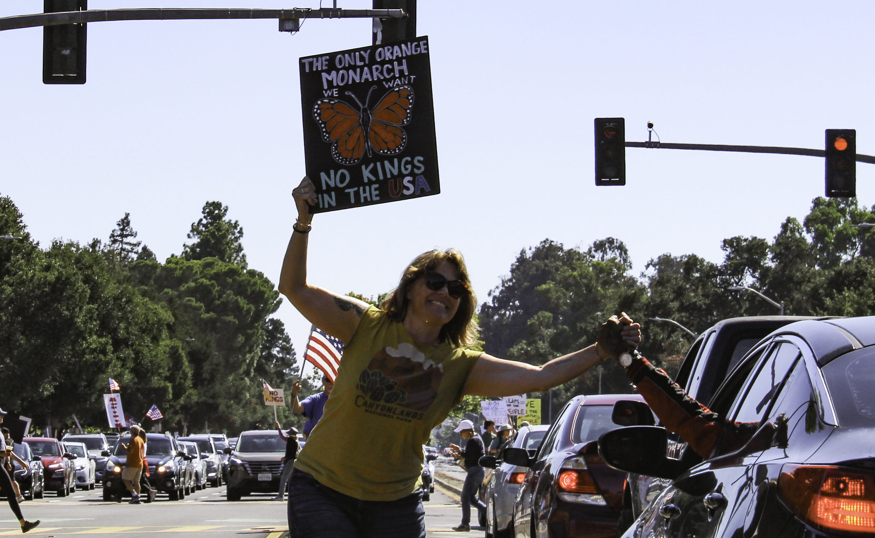“No Kings” Protests Flood Bay Area Streets for Second Time / Allison Schindler